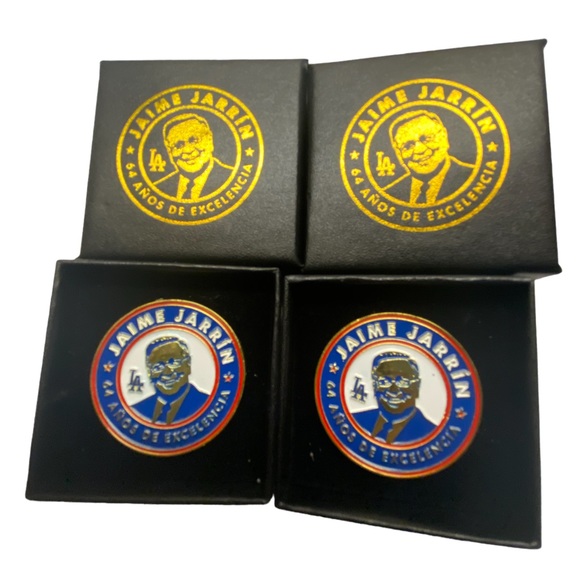 Jaime Jarrin 64 Years Pin - Picture 4 of 4